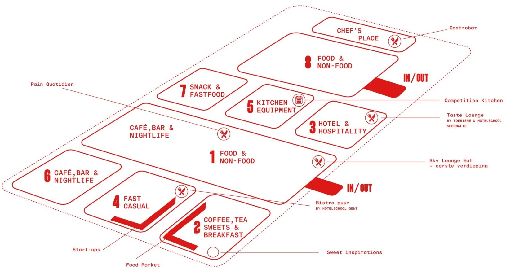 Horeca Expo 2024 plattegrond